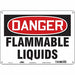 Safety Sign 10 inx14 in Aluminum