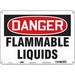 Safety Sign 10 inx14 in Polyethylene