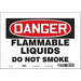 Safety Sign 7 inx10 in Vinyl