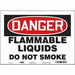 Safety Sign 10 in x 14 in Vinyl