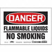Safety Sign 5 in x 7 in Vinyl