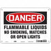 Safety Sign 7 inx10 in Polyethylene