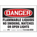 Safety Sign 5 in x 7 in Vinyl