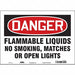 Safety Sign 10 inx14 in Vinyl