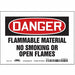 Safety Sign 5 in x 7 in Vinyl