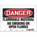 Safety Sign 7 in x 10 in Vinyl