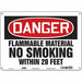 Safety Sign 10 inx14 in Aluminum