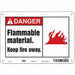 Safety Sign 7 in x 10 in Aluminum