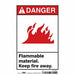 Safety Sign 10 inx7 in Vinyl