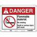 Safety Sign 10 inx14 in Aluminum