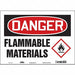 Safety Sign 10 inx14 in Vinyl