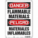 Safety Sign 14 in x 10 in Aluminum