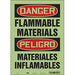 Safety Sign 14 inx10 in Glow Vinyl