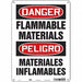 Safety Sign 14 in x 10 in Polyethylene