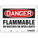 Safety Sign 7 in x 10 in Aluminum