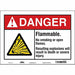 Safety Sign 10 inx14 in Vinyl