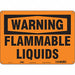 Safety Sign 10 in x 14 in Polyethylene