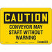 Safety Sign 7 in x 10 in Aluminum