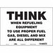 Safety Sign 10 inx14 in Vinyl