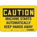 Safety Sign 7 in x 10 in Aluminum