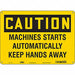 Safety Sign 10 in x 14 in Aluminum