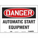 Safety Sign 10 in x 14 in Vinyl