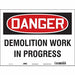 Safety Sign 18 in x 24 in Vinyl