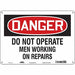 Safety Sign 10 in x 14 in Aluminum