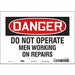 Safety Sign 7 in x 10 in Vinyl