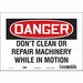Safety Sign 7 inx10 in Vinyl