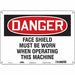 Safety Sign 10 inx14 in Aluminum