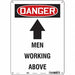Safety Sign 14 in x 10 in Aluminum