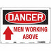 J6936 Safety Sign 10 inx14 in Aluminum