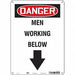 Safety Sign 14 inx10 in Aluminum