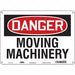 Safety Sign 10 in x 14 in Aluminum