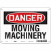 Safety Sign 7 inx10 in Polyethylene