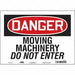 Safety Sign 10 in x 14 in Vinyl