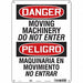 Safety Sign 14 inx10 in Aluminum