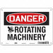 Safety Sign 7 inx10 in Polyethylene