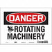 Safety Sign 7 inx10 in Vinyl