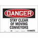 Safety Sign 7 in x 10 in Vinyl