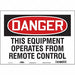 Safety Sign 10 inx14 in Vinyl