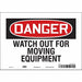 Safety Sign 7 inx10 in Vinyl