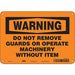 Safety Sign 7 in x 10 in Aluminum