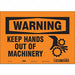 Safety Sign 7 inx10 in Vinyl