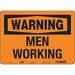 Safety Sign 10 inx14 in Polyethylene
