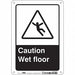 Safety Sign 10 in x 7 in Aluminum