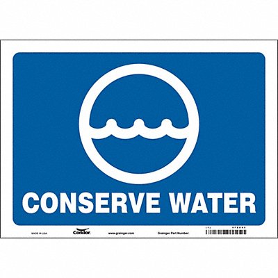 J9966 Safety Sign 10 in x 14 in Vinyl