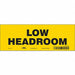 Safety Sign 3.5in x 10in Vinyl