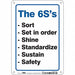 Safety Sign 10 inx7 in Aluminum